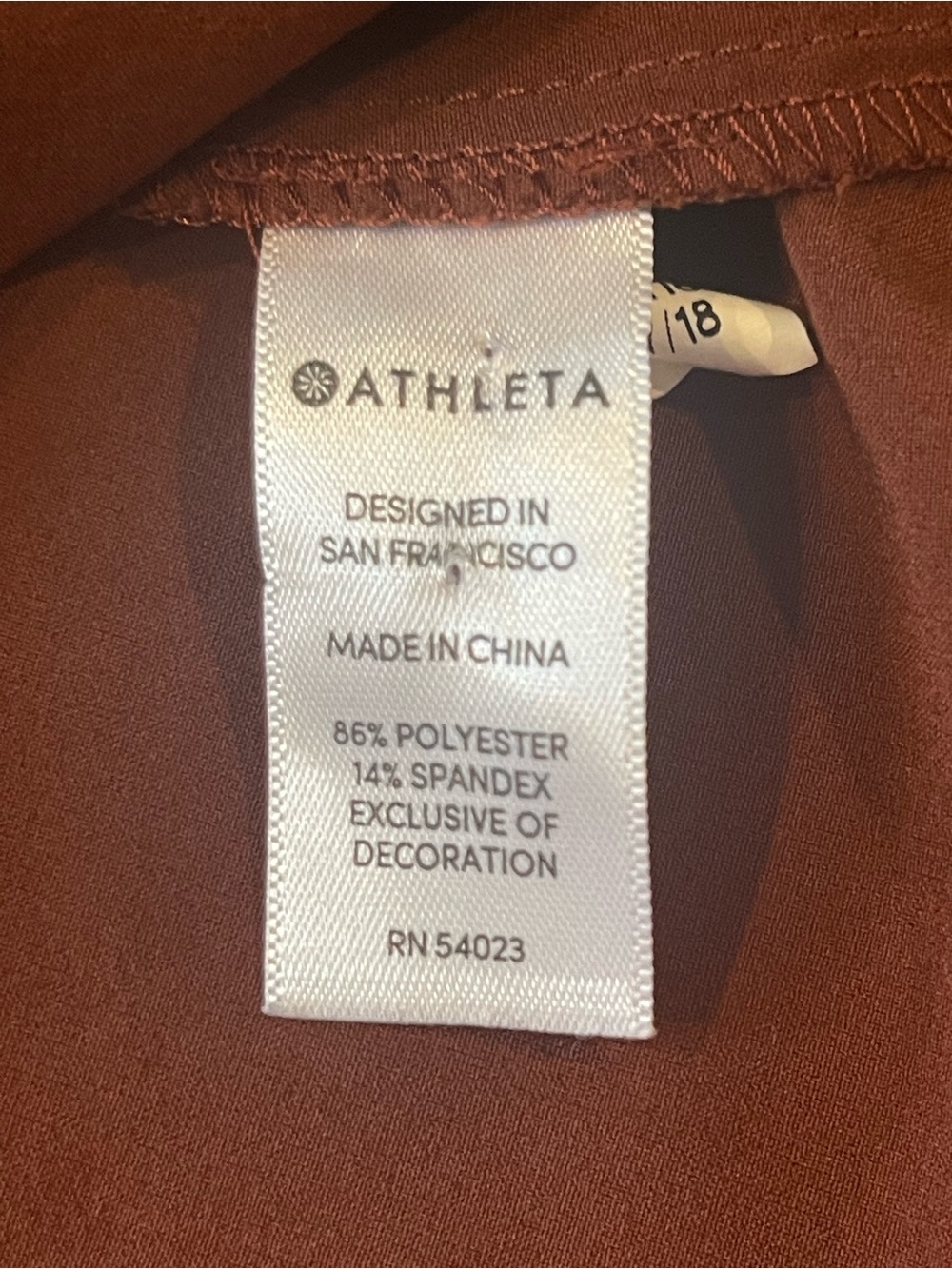 Athleta Initiative Sleeveless Mock Neck Mini Dress in Adirondack Brown, Size XS - Picture 7 of 15